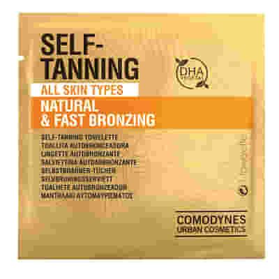 COMODYNES CCC SELF TANNING ORIGINAL ESPOSITORE A TORRETTA CONTENENTE 25 CONFEZIONI DI SALVIETTINE CONFEZIONATE SINGOLARMENTE