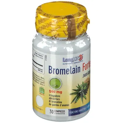 LONGLIFE BROMELAIN FORTE 30 COMPRESSE LONGLIFE BROMELAIN FORTE 30 COMPRESSE