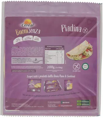 BUONI SENZA PIADINA 200 G BUONI SENZA PIADINA 200 G