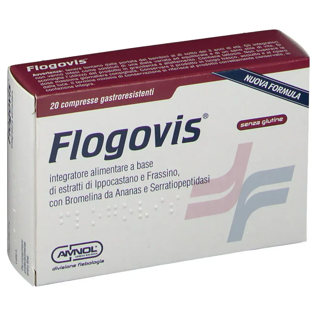 FLOGOVIS 20 COMPRESSE GASTRORESISTENTI