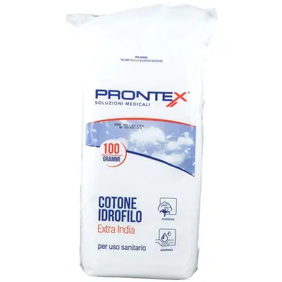 PRONTEX COTONE IDROFILO 100G PRONTEX COTONE IDROFILO 100G