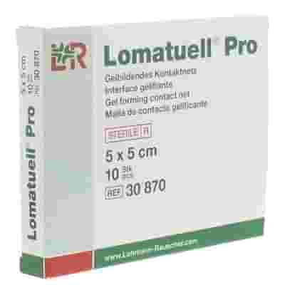 LOMATUELL PRO MEDICAZIONE DI CONTATTO GELIFICANTE STERILE PRIVA DI LATTICE 5X5CM 10 PEZZI