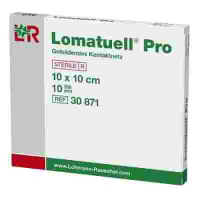 LOMATUELL PRO MEDICAZIONE DI CONTATTO GELIFICANTE STERILE PRIVA DI LATTICE 10X10CM 10 PEZZI