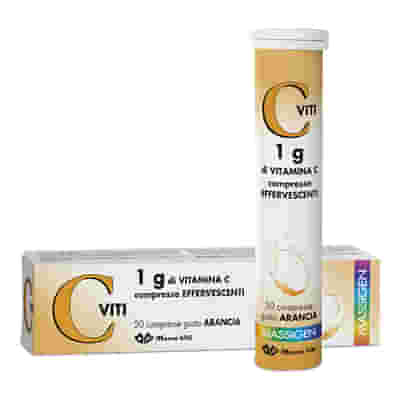 DAILYVIT+ C VITI 1G DI VITAMINA C EFFERVESCENTE 20 COMPRESSE