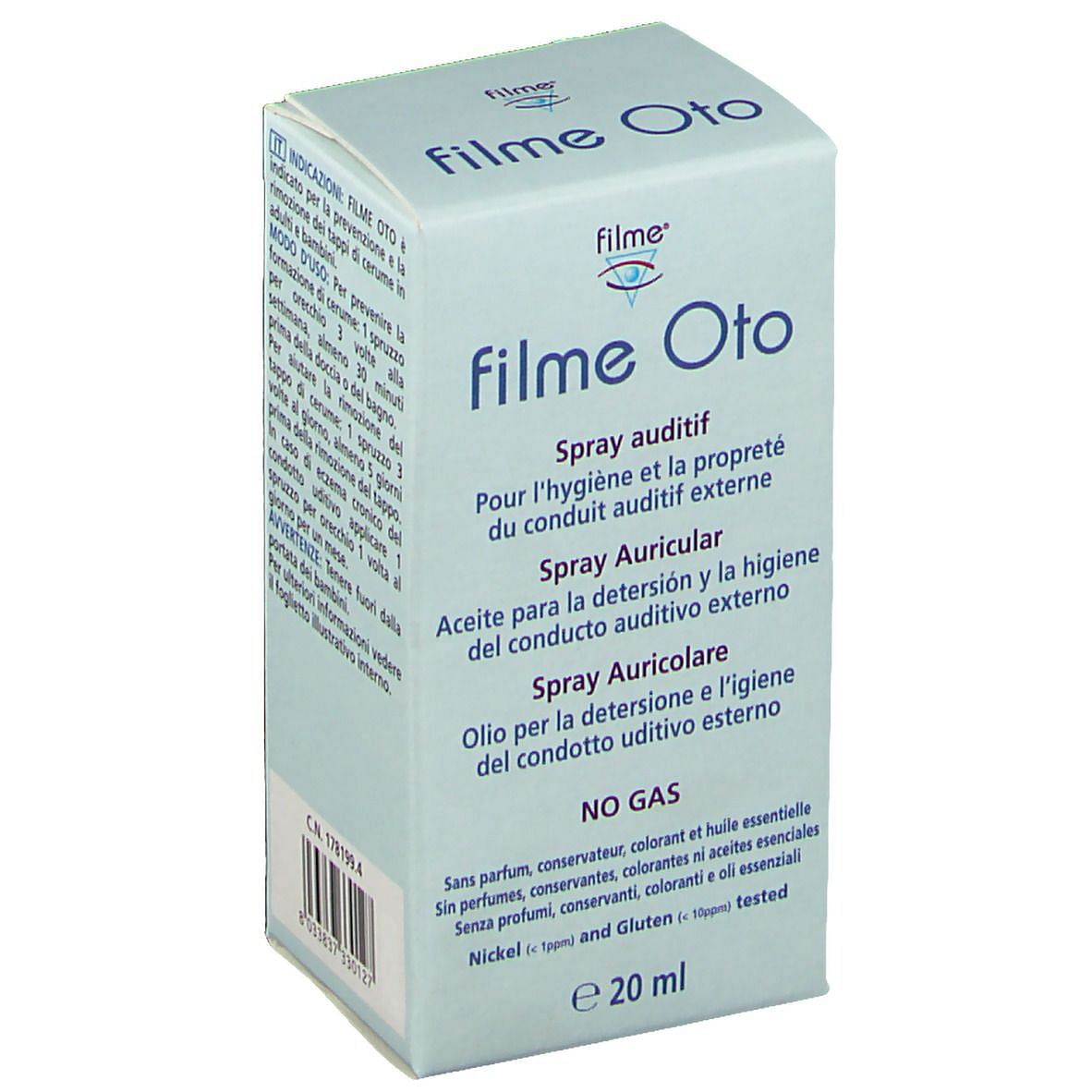 Olio Spray Auricolare Filme Oto 20 Ml