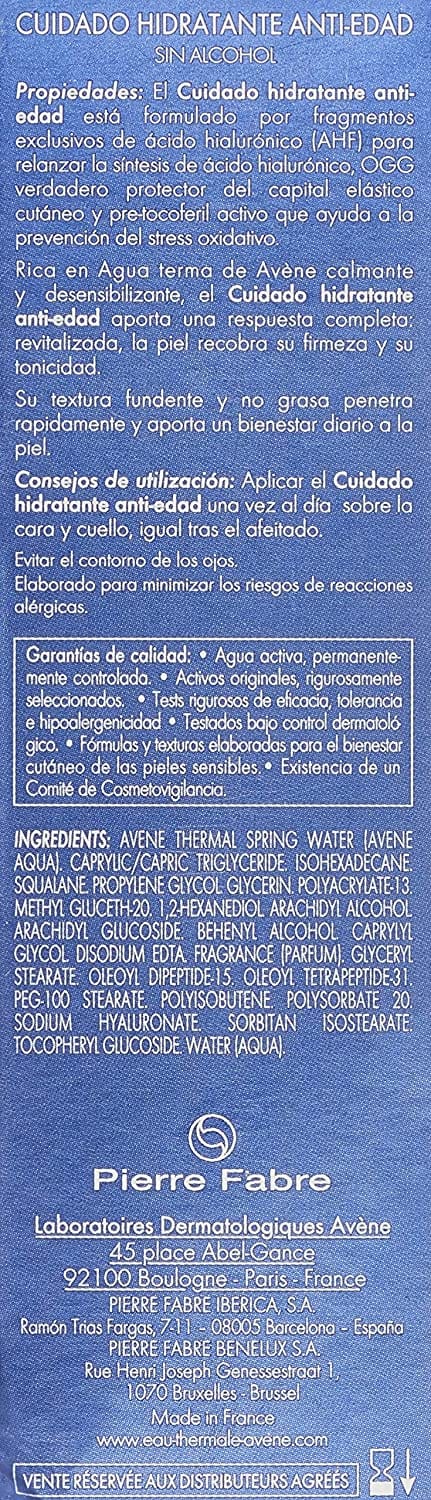 AVENE HOMME TRATTAMENTO IDRATANTE ANTI-ETA' 50 ML