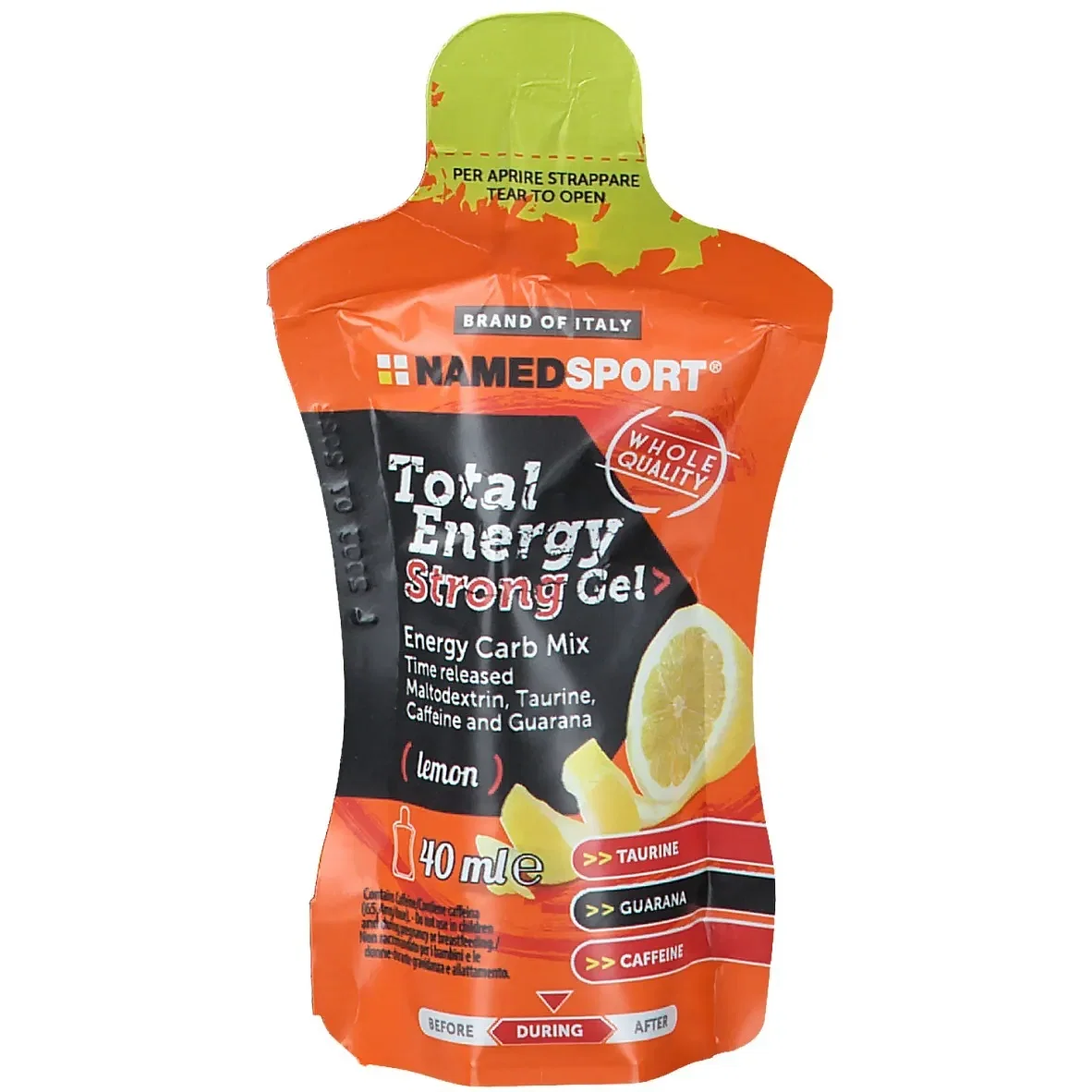 Total Energy Strong Lemon Gel 40 Ml