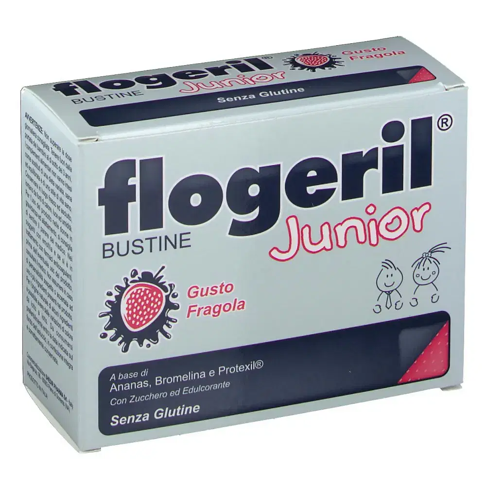 Flogeril Junior Fragola 20 Bustine