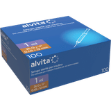 SIRINGA PER INSULINA ALVITA 1 ML CON AGO 26 GAUGE 1 PEZZO