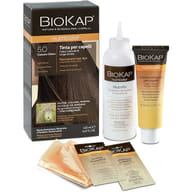 BIOKAP NUTRICOLOR 5,0 CASTANO CHIARO TINTA TUBO + FLACONE
