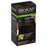 BIOKAP NUTRICOLOR DELICATO 4,00 CASTANO NATURALE TINTA TUBO + FLACONE