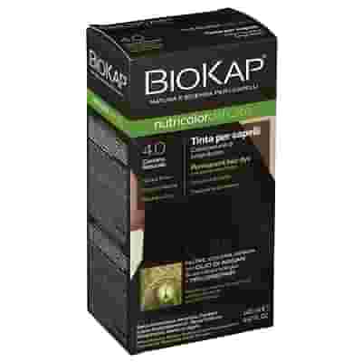 BIOKAP NUTRICOLOR DELICATO 4,00 CASTANO NATURALE TINTA TUBO + FLACONE