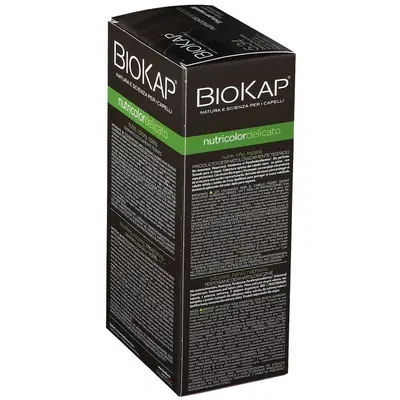 BIOKAP NUTRICOLOR DELICATO 5,34 CASTANO CHIARO MIELE TINTA TUBO + FLACONE BIOKAP NUTRICOLOR DELICATO 5,34 CASTANO CHIARO MIELE TINTA TUBO + FLACONE