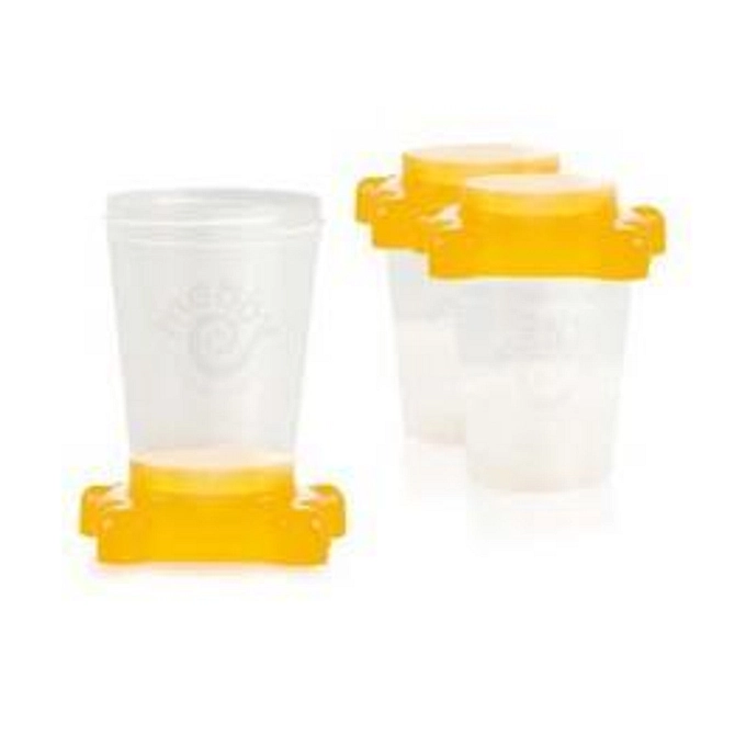 Mebby 3 Contenitori Latte Materno Gentlefeed Container