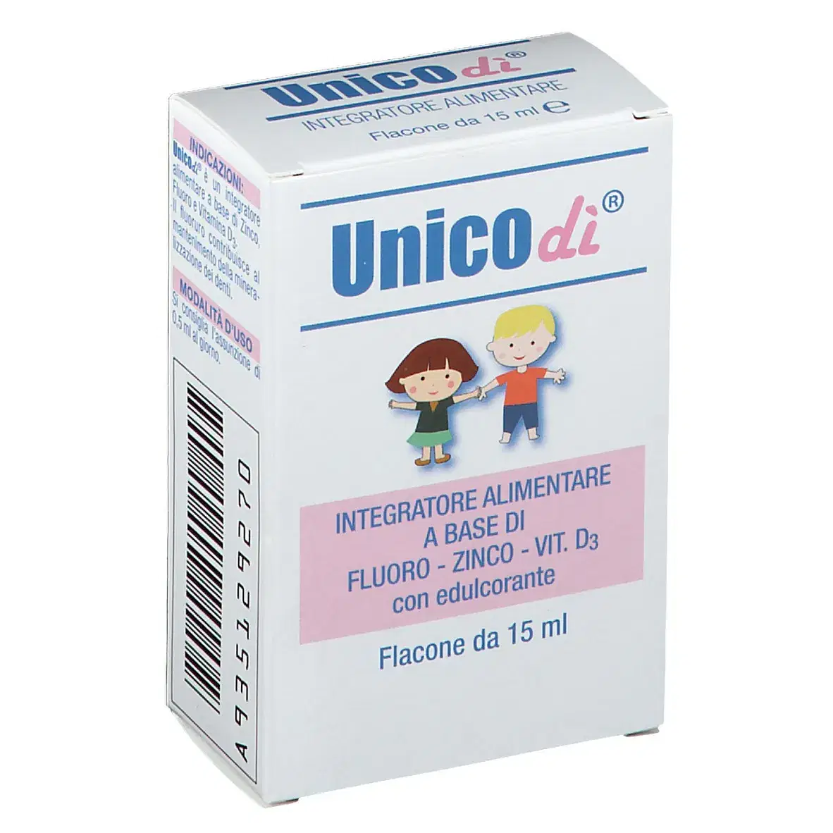 Unicodi' 15 Ml Fluoro Zinco Vitamina D3