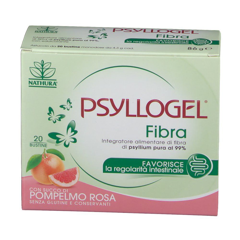 PSYLLOGEL FIBRA POMPELMO ROSA 20 BUSTINE
