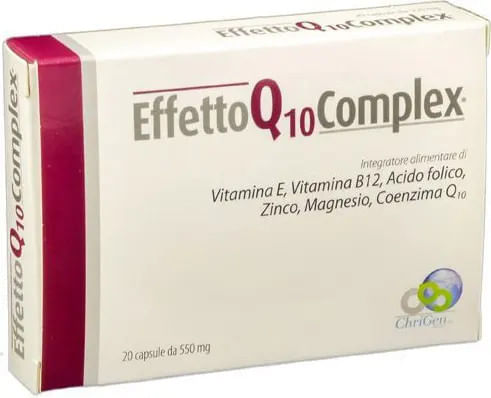EFFETTO Q10 COMPLEX 20 CAPSULE 550 MG
