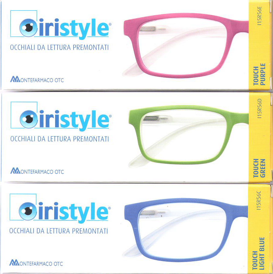 Occhiale Da Lettura Premontato Iristyle Touch Purple 1 00 1000farmacie