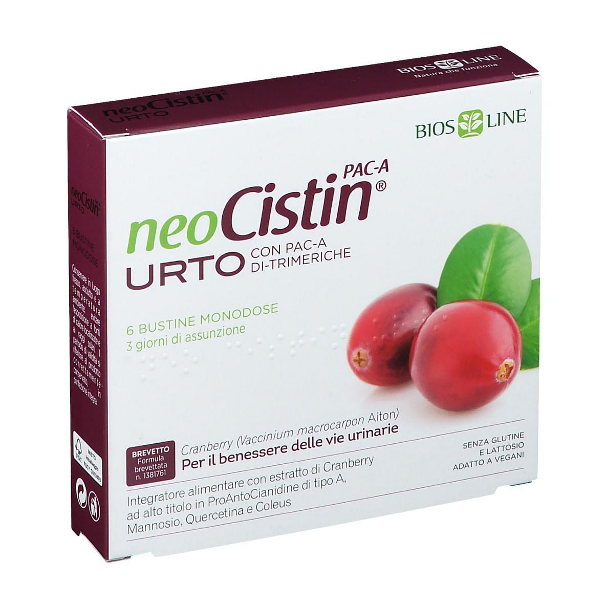 Neocistin Pac A Urto 6 Bustine Monodose