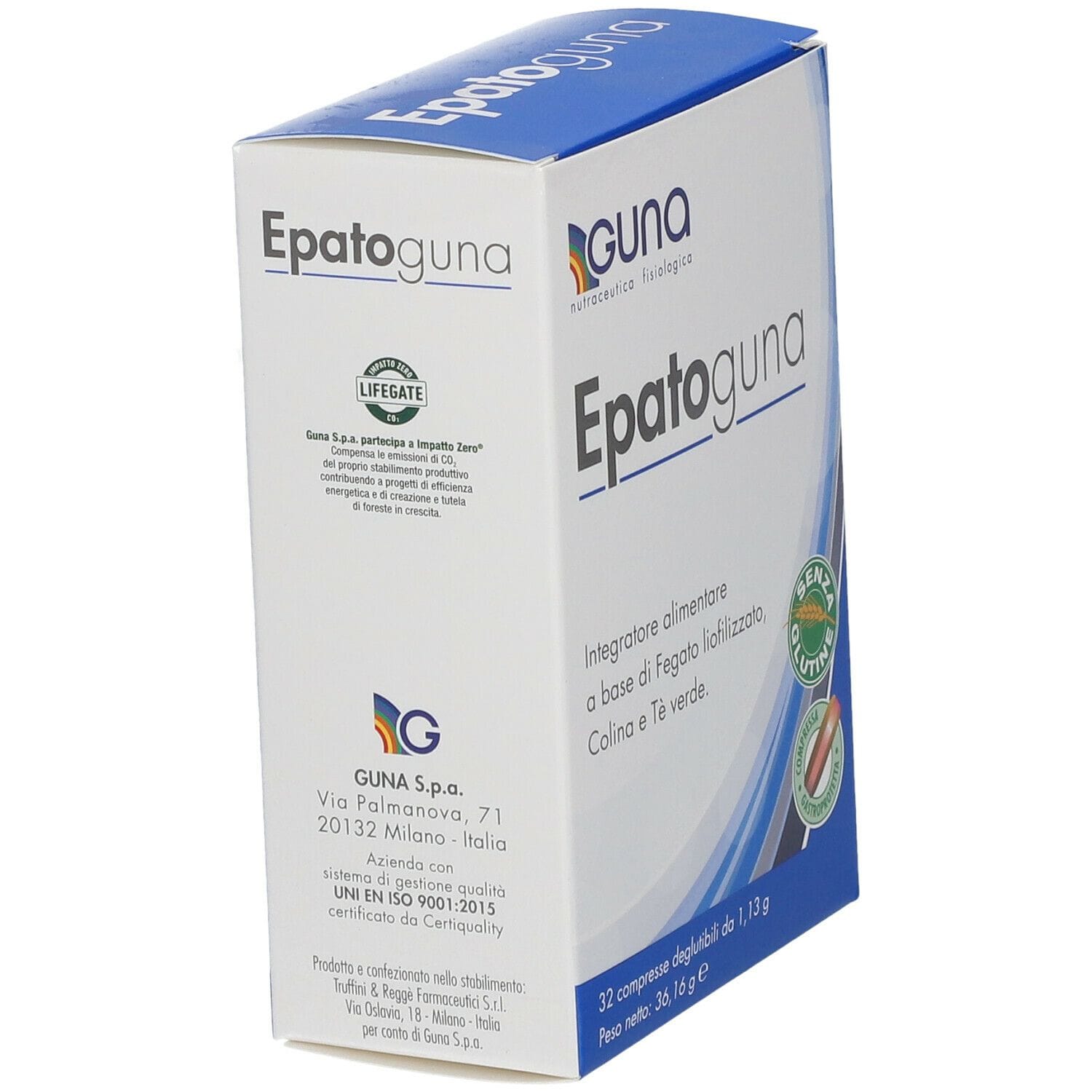 EPATOGUNA 32 COMPRESSE DEGLUTIBILI