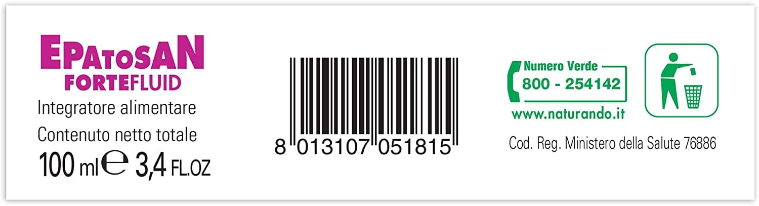 EPATOSAN FORTE FLUID 10 FLACONCINI DA 10 ML