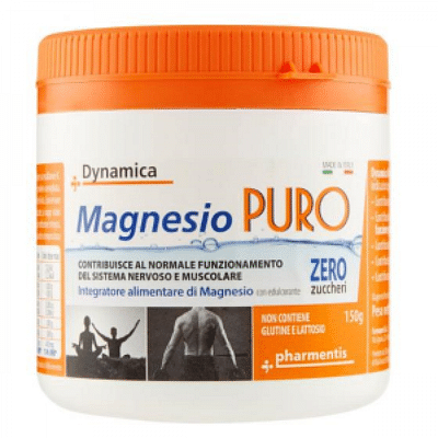DYNAMICA MAGNESIO PURO POLVERE 150 G SENZA ZUCCHERI