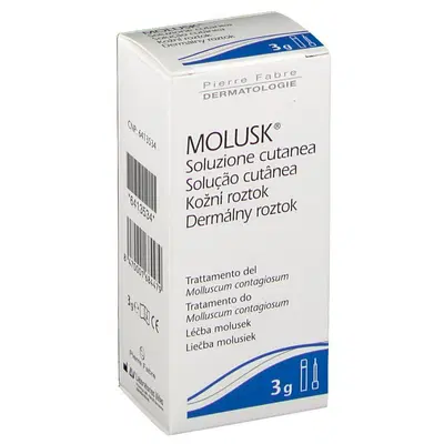 MOLUSK 10% SOLUZIONE CUTANEA 3 G MOLUSK 10% SOLUZIONE CUTANEA 3 G
