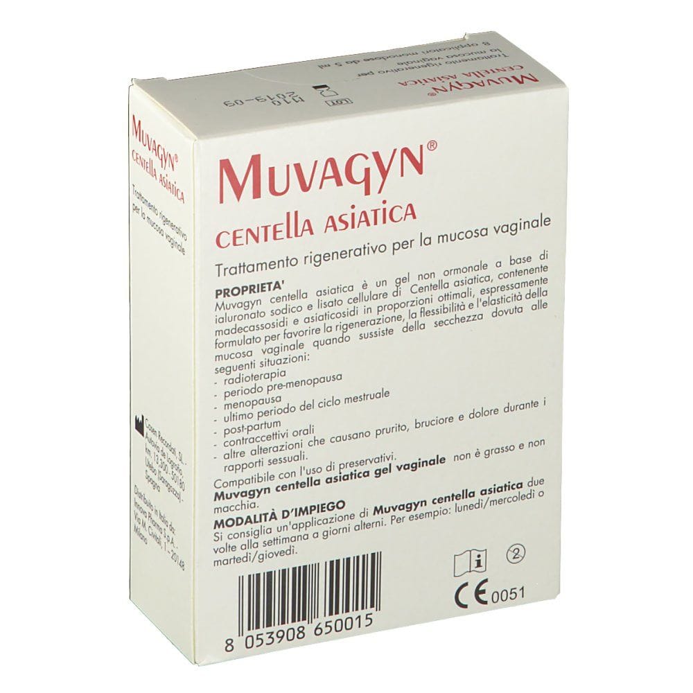 MUVAGYN GEL VAGINALE 8 APPLICATORI DA 5 ML