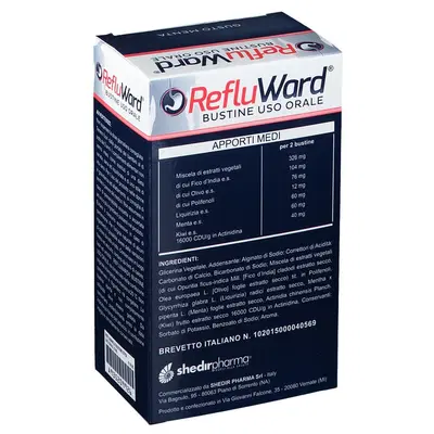 REFLUWARD MENTA 20 BUSTE REFLUWARD MENTA 20 BUSTE
