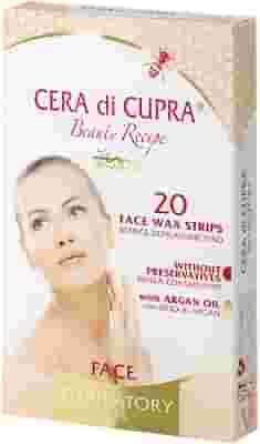 CERA DI CUPRA STRISCE DEPILATORIE VISO 20 PZ