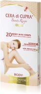 CERA DI CUPRA STRISCE DEPILATORIE CORPO 20 PZ