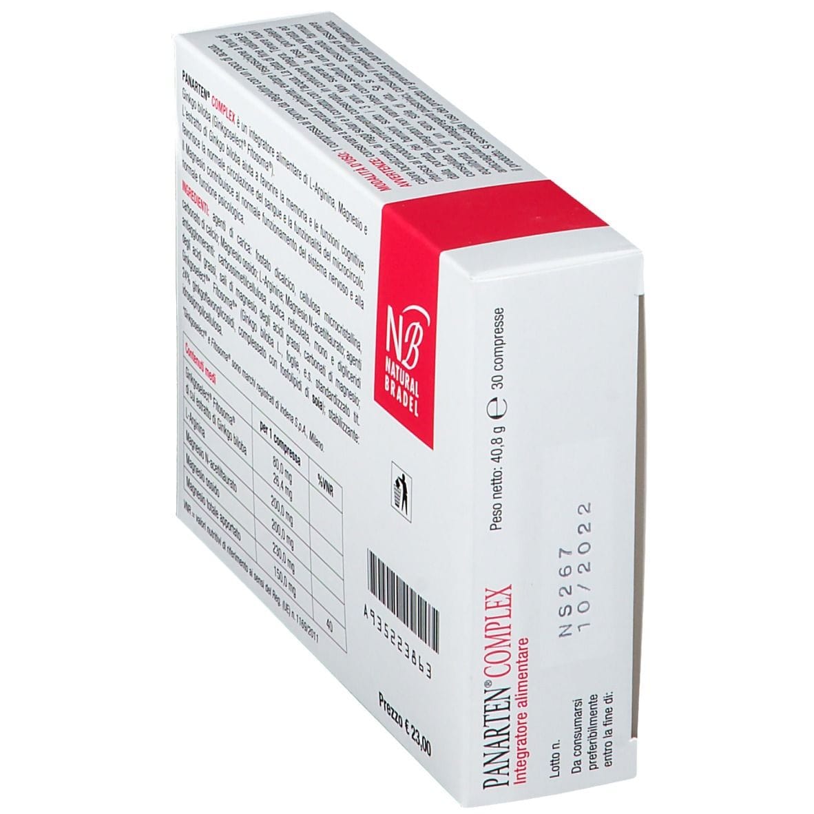 PANARTEN COMPLEX 30 COMPRESSE