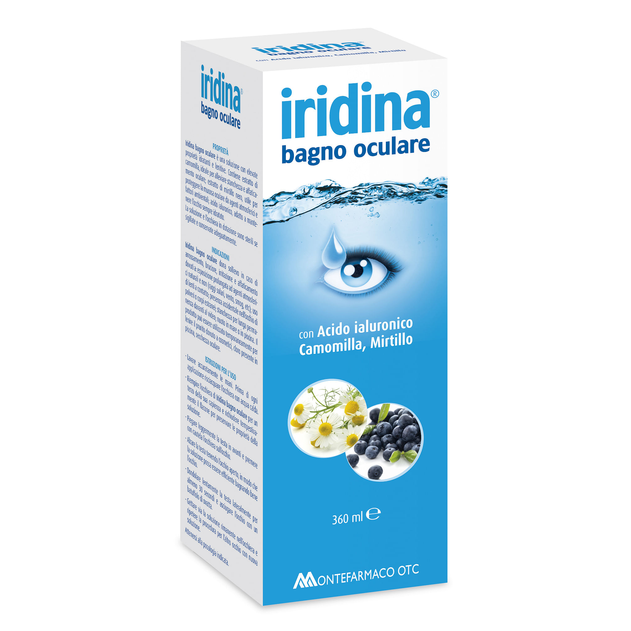 Iridina Bagno Oculare 360 Ml