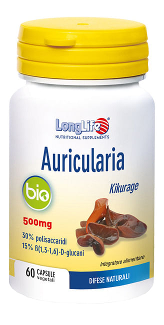 Longlife Auricularia Bio 60 Capsule