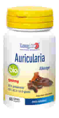 LONGLIFE AURICULARIA BIO 60 CAPSULE VEGETALI SENZA GLUTINE