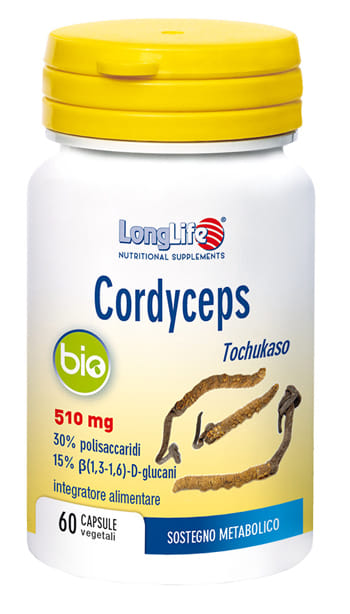 LONGLIFE CORDYCEPS BIO 60 CAPSULE VEGETALI