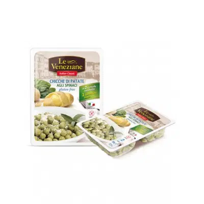 LE VENEZIANE CHICCHE DI PATATE AGLI SPINACI 500 G LE VENEZIANE CHICCHE DI PATATE AGLI SPINACI 500 G