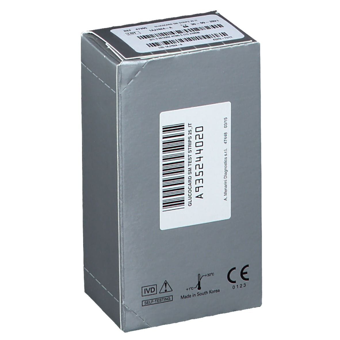 TEST STRIPS PER MISURAZIONE GLICEMIA GLUCOCARD SM 25 PEZZI