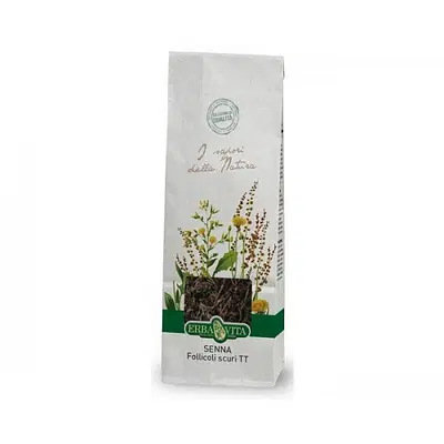 SENNA FOLLICOLI SCURI TAGLIO TISANA 100 G SENNA FOLLICOLI SCURI TAGLIO TISANA 100 G