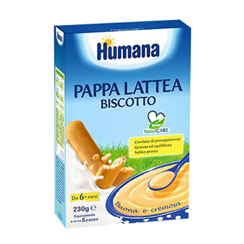 Humana Pappa Lattea Biscotto 230 G