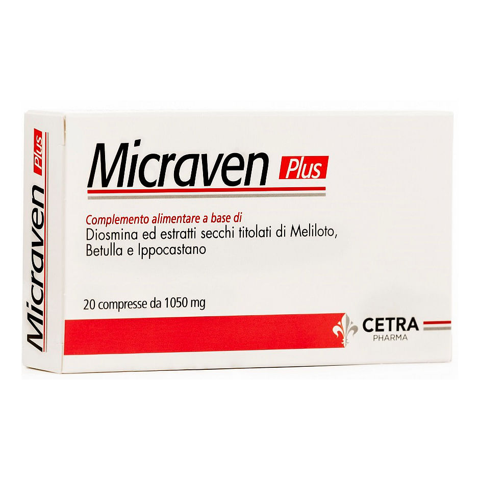 Micraven Plus 20 Compresse Da 1030 Mg