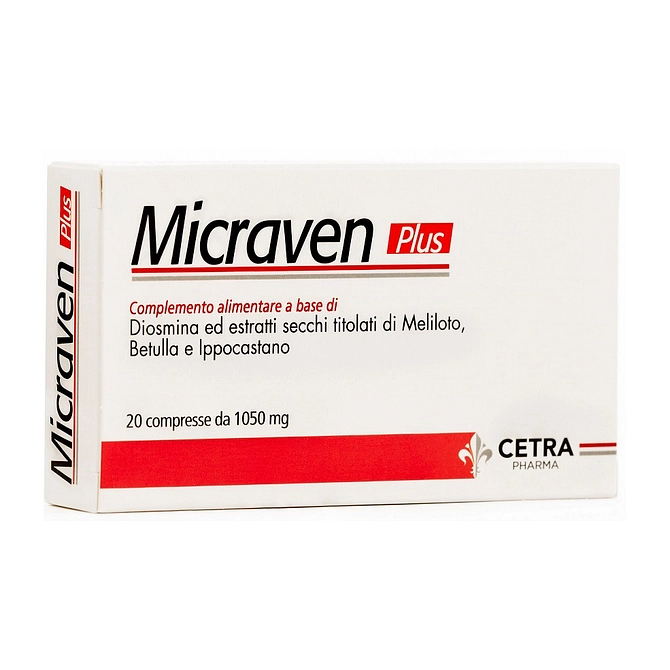 Micraven Plus 20 Compresse Da 1030 Mg