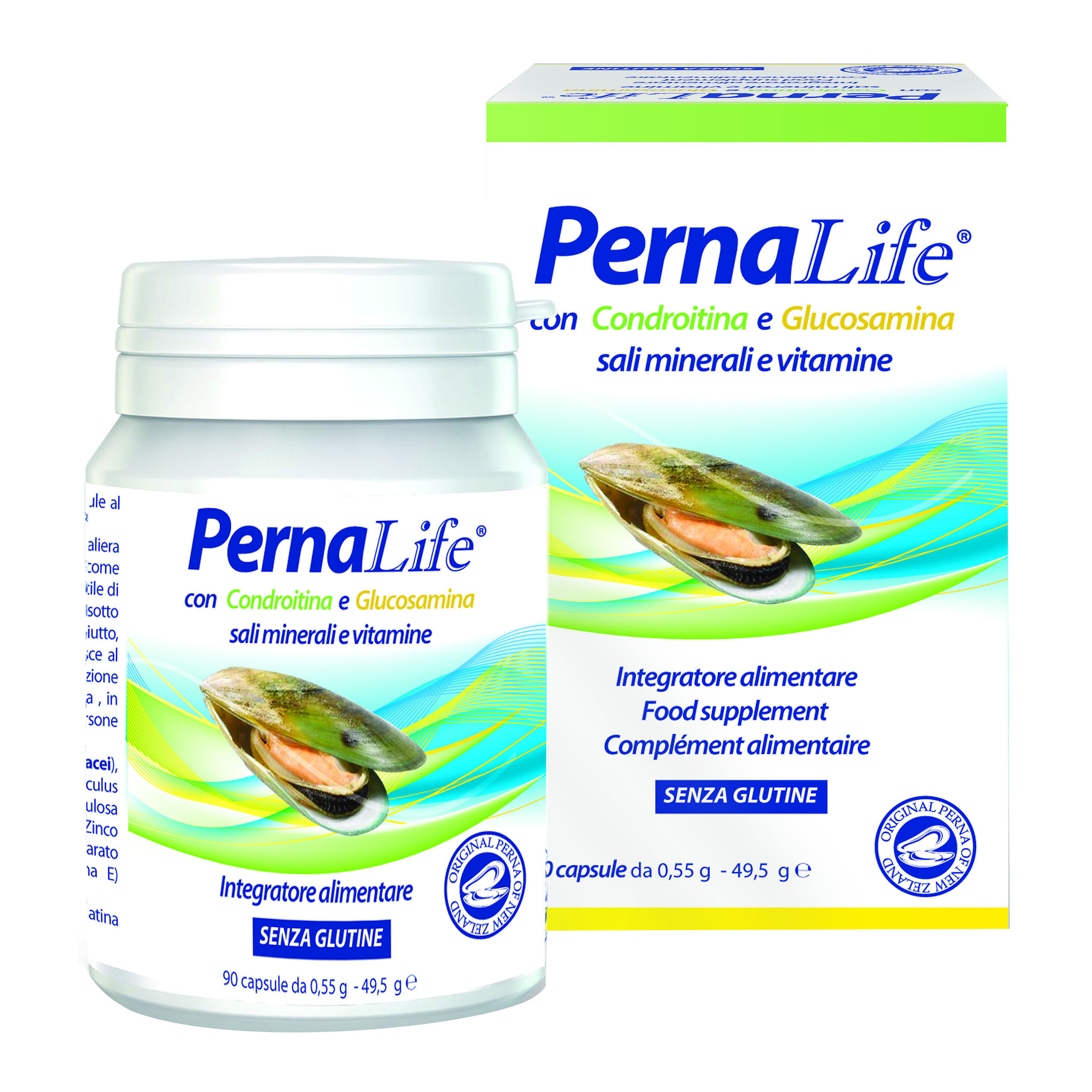 Pernalife Glucosamina Condroitina Vitamine E Minerali 90 Capsule