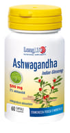 LONGLIFE ASHWAGANDHA 60 CAPSULE VEGETALI SENZA GLUTINE
