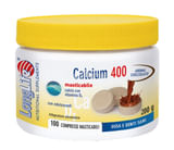 LONGLIFE CALCIUM CACAO 100 COMPRESSE 400 MG