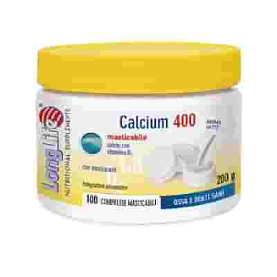 LONGLIFE CALCIUM LATTE 100 COMPRESSE 400 MG