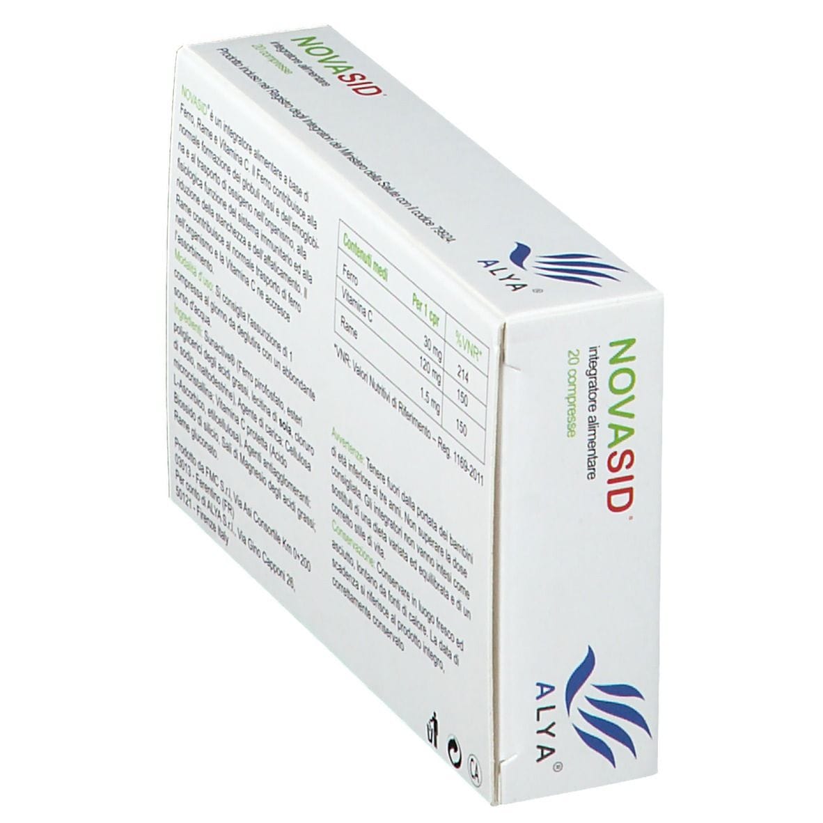 NOVASID 20 COMPRESSE