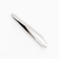 PINZETTA OBLIQUA LUCIDA NICKEL