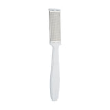 RASPA PIEDI ACCIAIO MANICO BIANCO