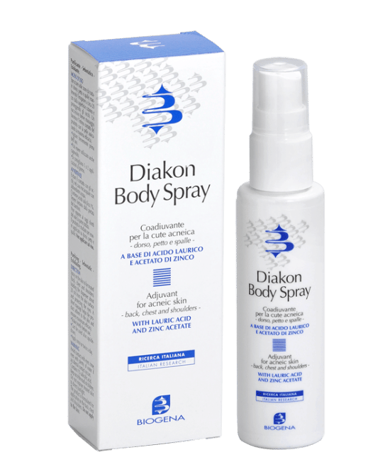 DIAKON BODY SPRAY COADIUVANTE CUTE ACNEICA DORSO PETTO E SPALLE 75 ML